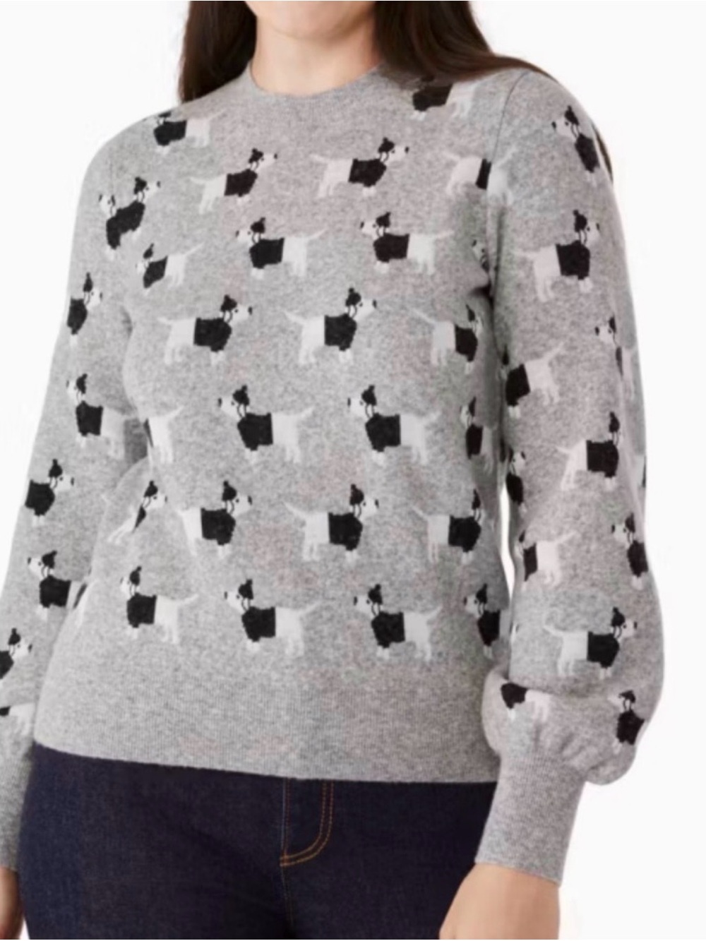 Kate Spade New York Claude Dachshund Sweater, size Medium